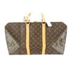 Image 2 : Louis Vuitton Brown Monogram Canvas Leather Keepall 50 cm Duffle Bag Luggage