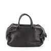 Image 1 : Bottega Veneta Bowler Bag Leather with Intrecciato Detail Medium Black, Metallic