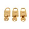Image 2 : Hermes Gold Cadena Lock Key Set