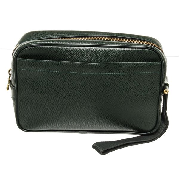 Louis Vuitton Black Toiletry Pouch Cosmetic Bag