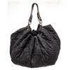 Image 1 : Chanel Black Denim Coco Cabas Chain Hobo Bag