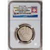 Image 1 : 2014-S National Baseball Hall of Fame Dollar Coin NGC PF70 Ultra Cameo