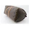 Image 4 : Louis Vuitton Brown Monogram Canvas Leather Keepall 60 cm Duffle Bag Luggage