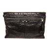 Image 1 : Yves Saint Laurent Black Leather Classic Ciry Clutch
