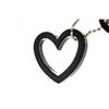 Image 5 : Gucci Black Plastic GG Heart Bag Charm