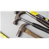 Image 4 : Stanley hand saw + (3) hammers