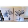 Image 6 : (9) Wall art - flowers in frames