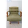 Image 1 : Retro green lounge chair 30D 24W