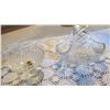 Image 3 : Crystal candy basket, dish + long 66" cloth