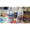 Image 3 : Bathroom cleaners, 3m adhesive, household trim stain (near full), ammonia (near full), rubbing alcoh