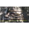 Image 1 : True temper shovel + variety of outdoor tools