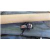 Image 4 : (3) Fishing rods + reels with knife + tackle (with bags)