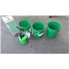 Image 1 : (3) Buckets + fertilizer sprayer
