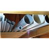 Image 1 : All PVC plumbing tubes in barn rafters + elbows