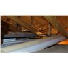 Image 2 : All PVC plumbing tubes in barn rafters + elbows