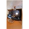 Image 1 : Vintage rotary wall phone