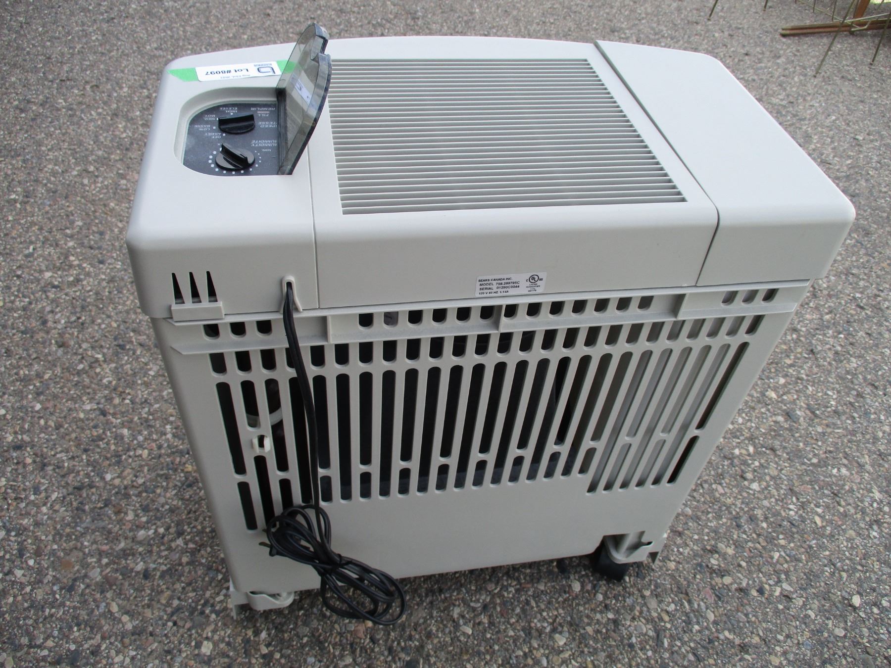 Kenmore humidifier - Bodnarus Auctioneering