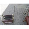 Image 3 : TV tray table, magazine racks, foot stool