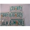 Image 3 : (5) Sask license plates