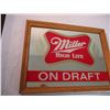 Image 2 : Miller High Life Mirror - 22x17