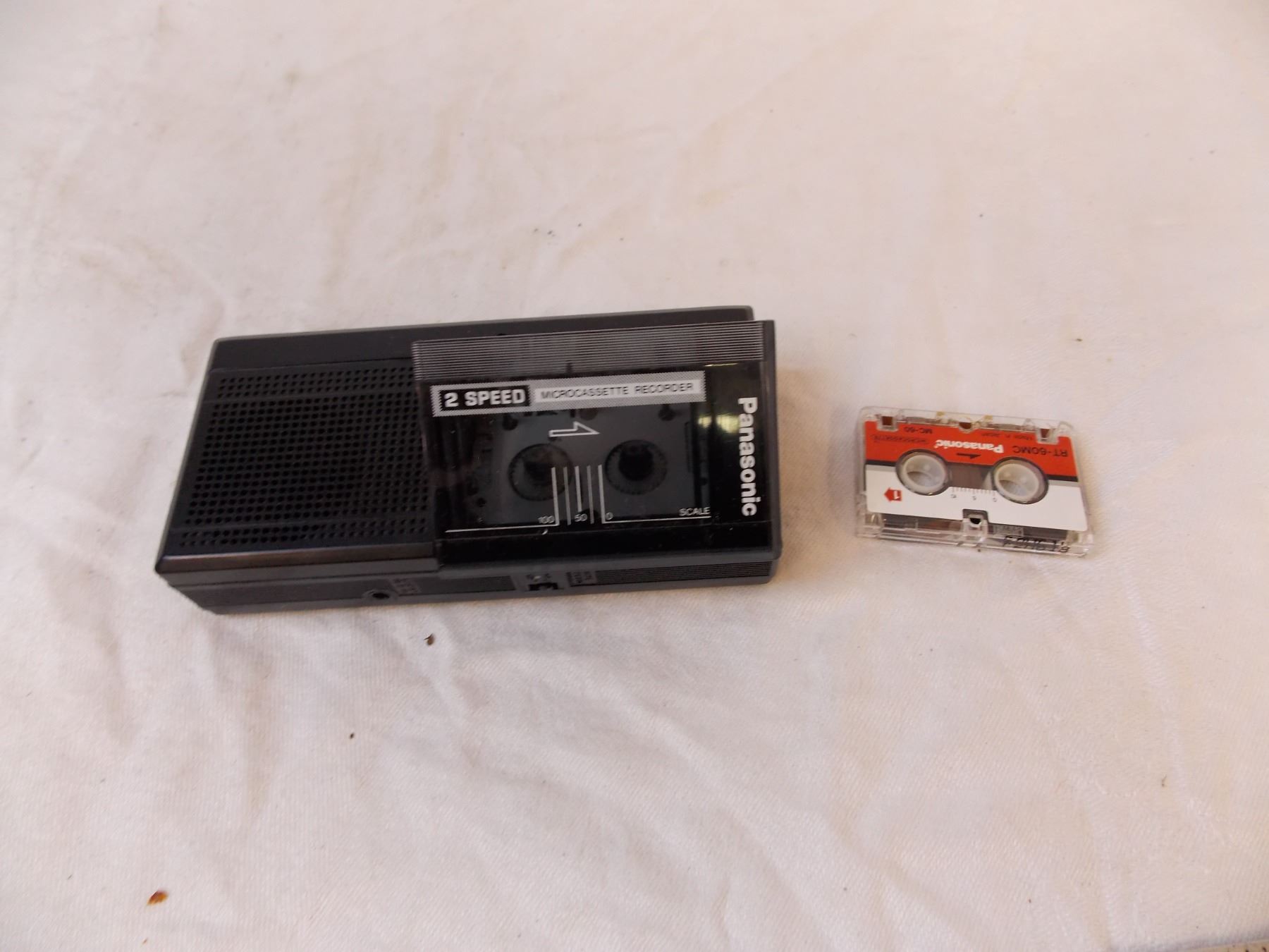 Panasonic 2Speed Microcassette Recorder