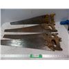 Image 1 : (4) Vintage saws
