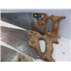 Image 4 : (4) Vintage saws