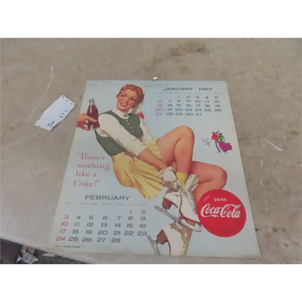 1957 Coca-Cola Calendar