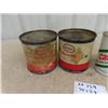 Image 2 : (2) 3 Star Imperial 5lb Grease Cans + 2 Quart Oil Cans