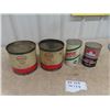 Image 4 : (2) 3 Star Imperial 5lb Grease Cans + 2 Quart Oil Cans