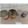Image 5 : (2) 3 Star Imperial 5lb Grease Cans + 2 Quart Oil Cans