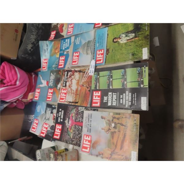 32 Life Magazines  - 1950's - '60's