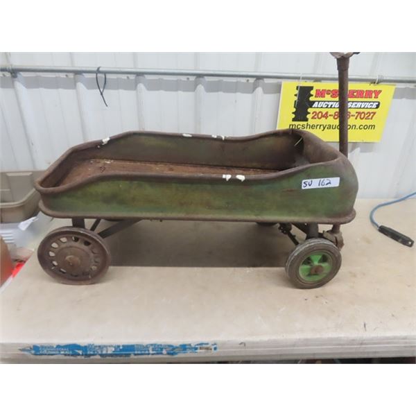 Vintage Metal Wagon