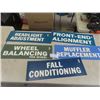 Image 1 : Cardboard Garage Signs  8" x 25"