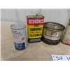 Image 3 : 5 Garage Tins; Texaco Radiator Anti Rust, Varcon Penetrating Oil, Whiz Lubricant, Simoniz Chrome Cle