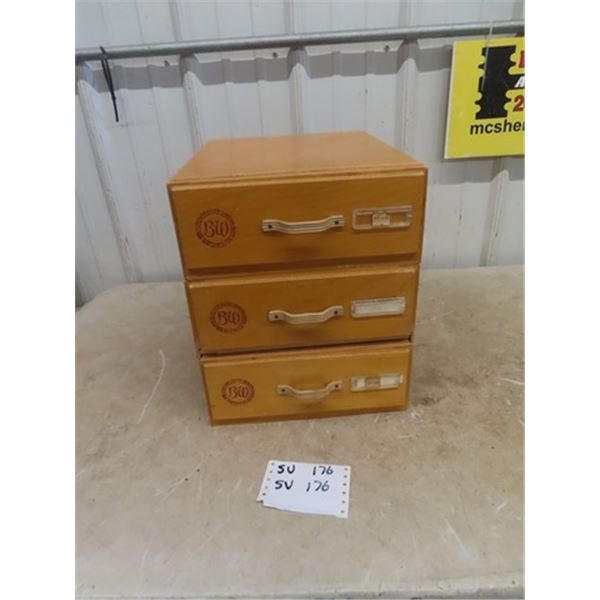 Stacking wooden Organizer 14" x 11.5" x 14"