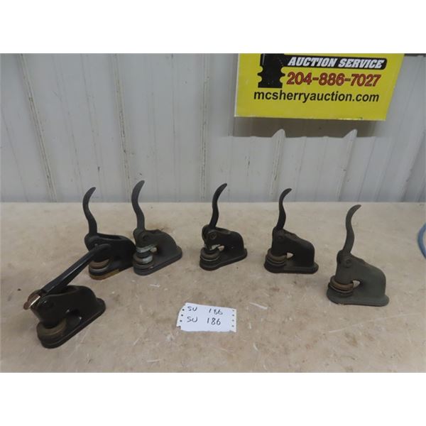 6 Vintage Legal Seals