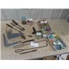 Image 1 : Assorted Machine Screws, Soldering Tips, Shelf Brackets, Fire Poker, Repair Horn plus more