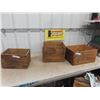 Image 1 : 3 Wooden Crates; Ammo & Whiskey