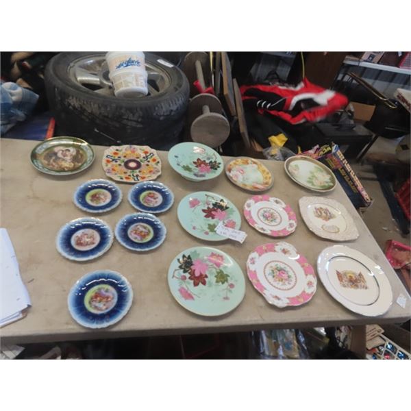 Royalty Plates, Royal Albert China, Saucers, Display Plate Plus more
