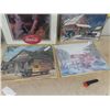 Image 3 : 4 Coca-Cola Pictures - Biggest 22" x 28"