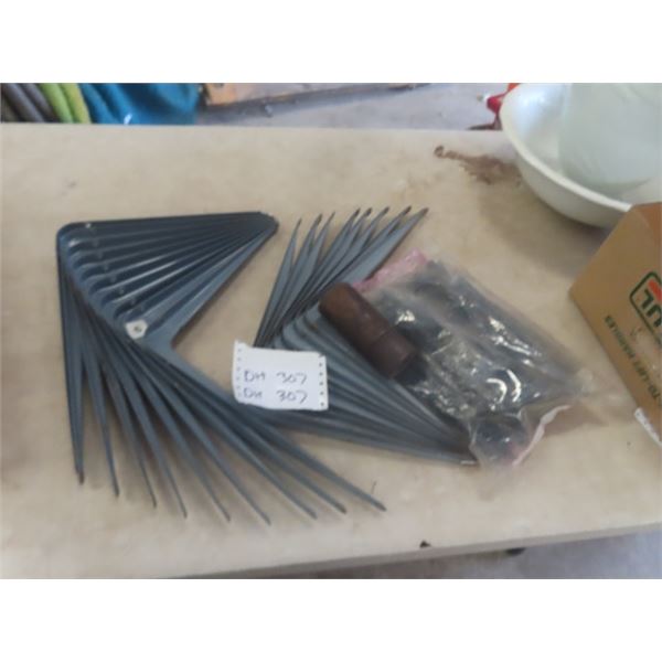 Shelf Brackets, New Holland Pick Up Teeth, 540 PTO Adapter