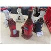 Image 2 : 4 Stabilizing Jacks, 3 Hydraulic Bottle Jacks