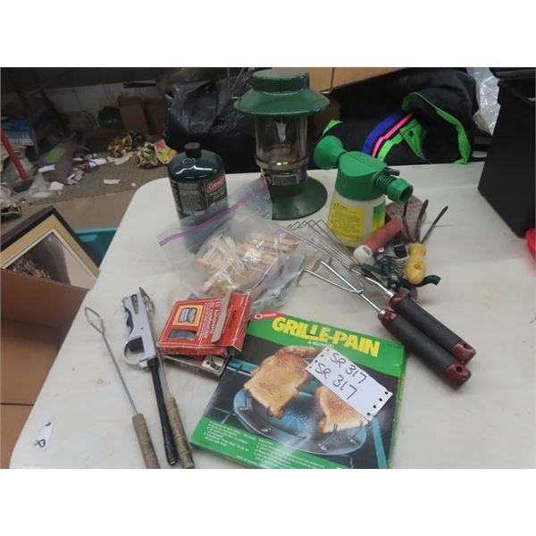Coleman Lantern, Flower Beds Tools plus more
