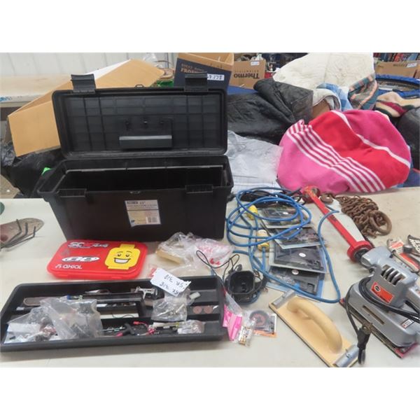 Odds n Ends of Tools & Hardwares,  Power Sander, Caulking Gun & some Auto Parts