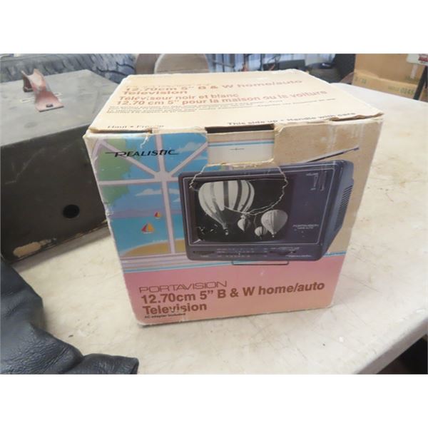 Portavision Portable TV, Jacket & Stromberg Metal Box