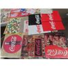 Image 5 : Coca-Cola Stationary; Note Books, Calendar, Paper Advertising + Promotions, Zero Bottle Company Enve