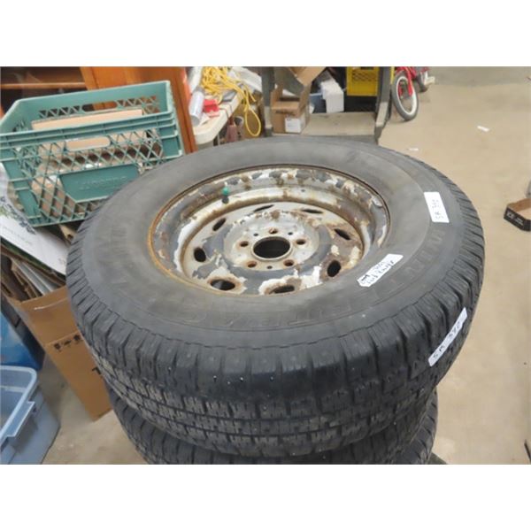 4 Nordic Tires P235 / 75 R 15 & Rim off 2001 Ford Ranger