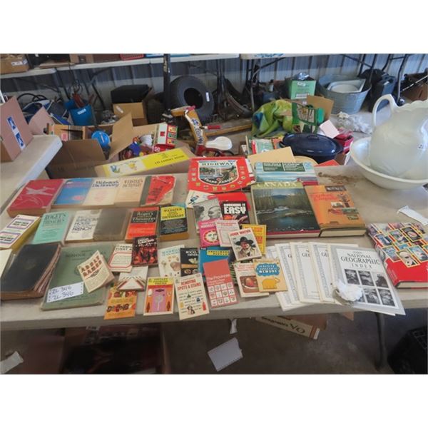 Atlas, Esso Cooking Tips, Dictionary plus more