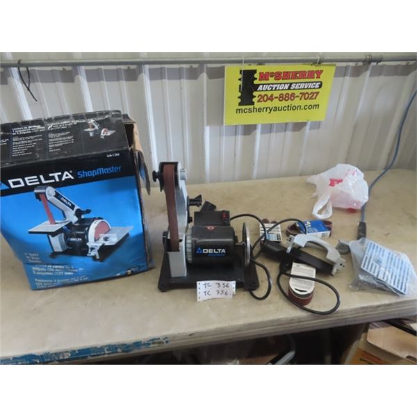 New Delta 1" Belt 5" Disc Sander